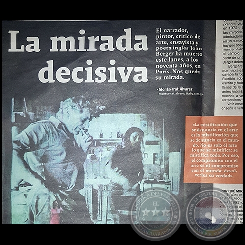 LA MIRADA DECISIVA - Por MONTSERRAT LVAREZ - Domingo, 08 de Enero de 2017